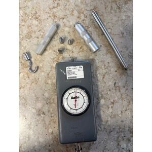 Vintage Chatillon DPPH-200 Mechanical Push Pull Force Gauge Scale 200lb Capacity